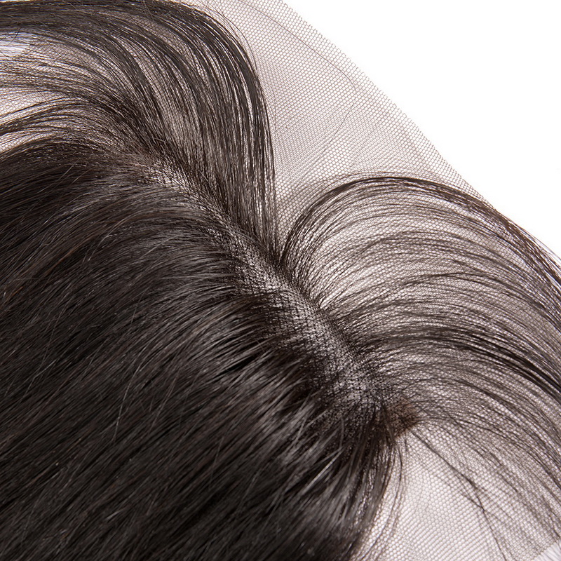 Virgin Hair Natural Straight 4x4 5x5 6x6 7x7 Transparent Lace Closure - 图片 9